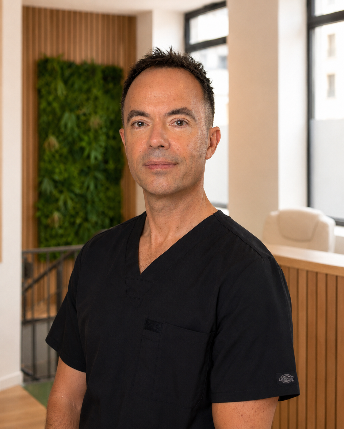 Équipe médicale greffe capillaire Dermelia