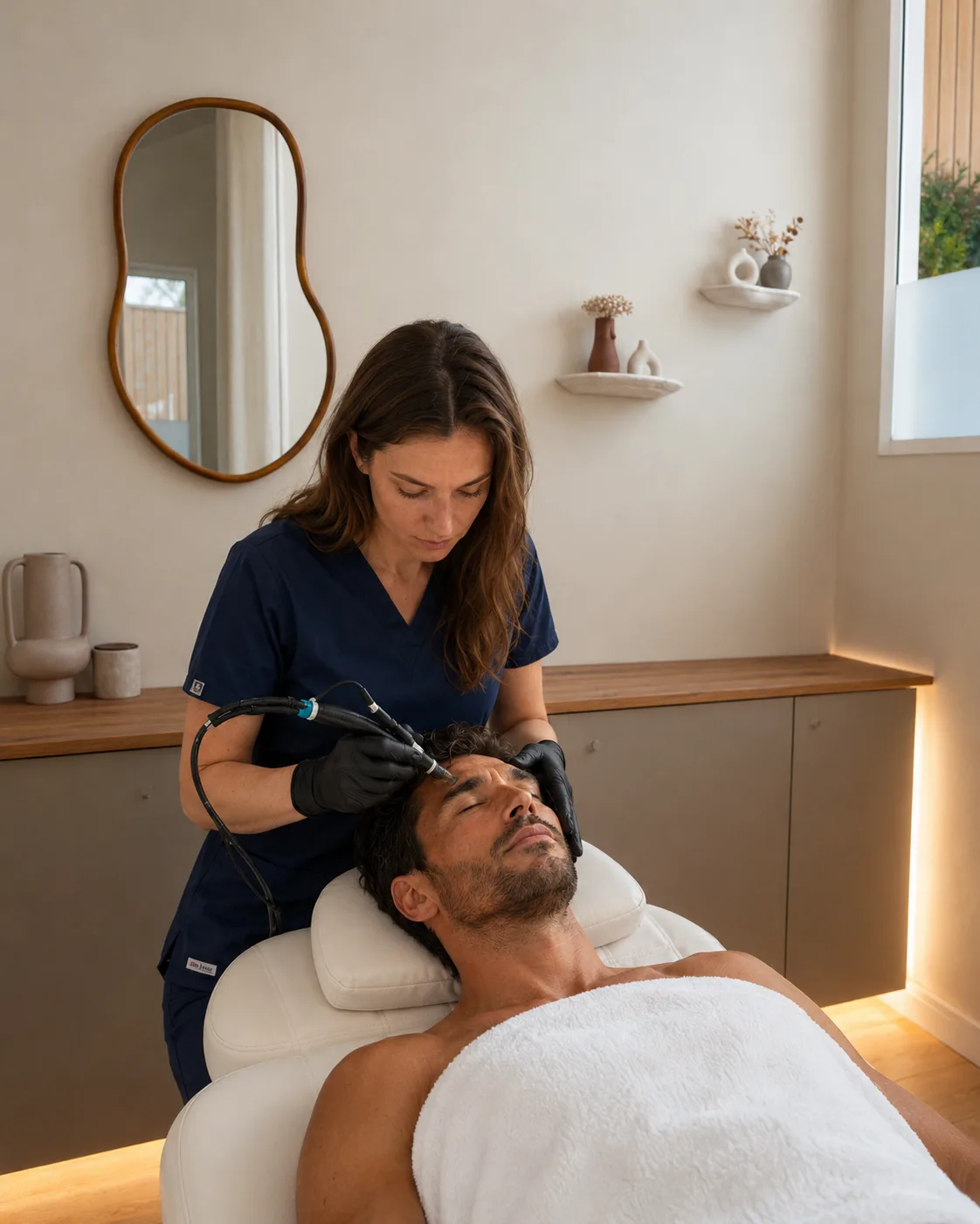 Séance HydraFacial — coup d'éclat immédiat